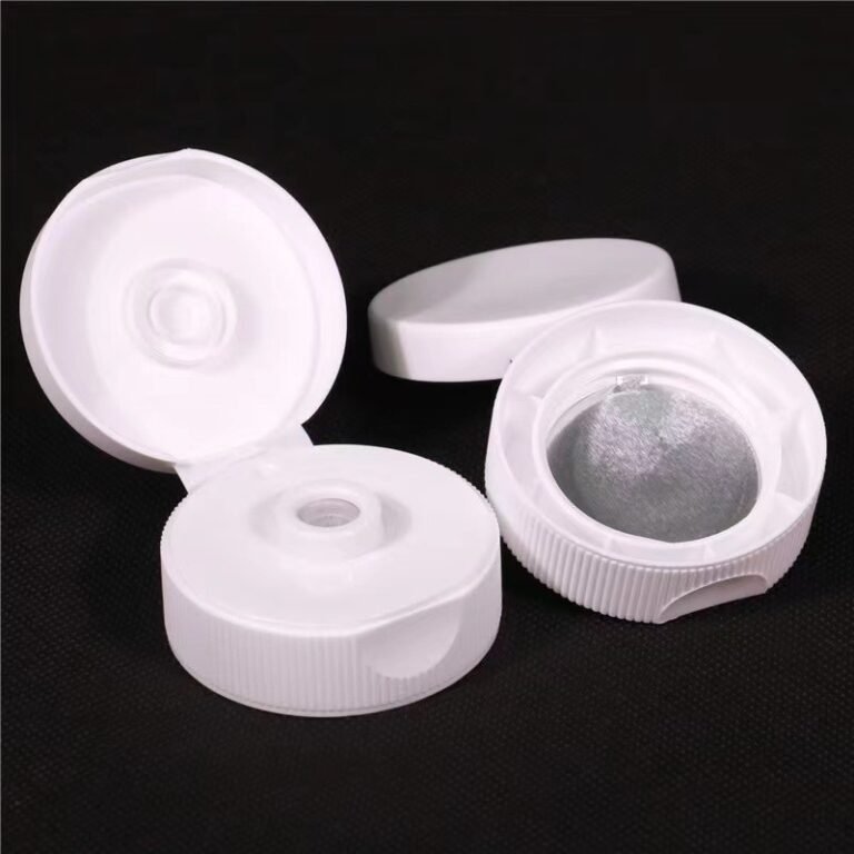 Flip Top Cap with Silicone Valve for Bottles