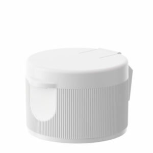 "flip top dop tekenvoorbeeld voor shampoo verpakking"