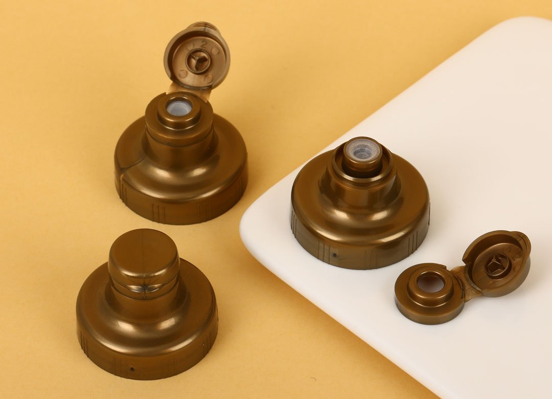 flip top cap supplier in China providing bottle cap with valve solutions
