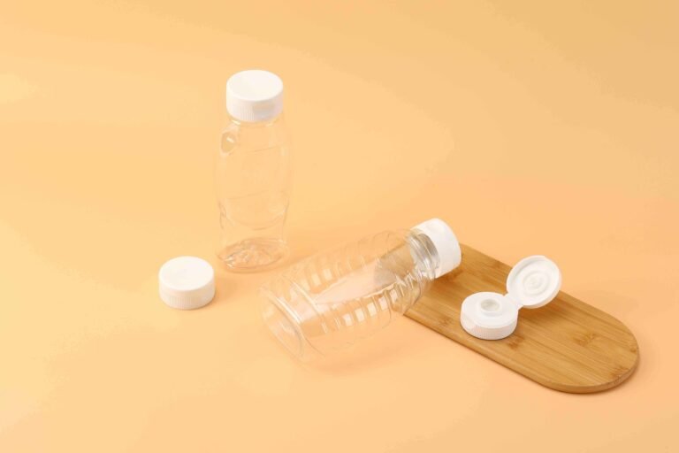"izdelava plastičnih steklenic s flip top pokrovčkom"