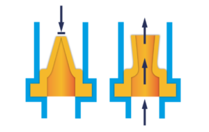 Duckbill Combination Valve in small engine fuel tank cap