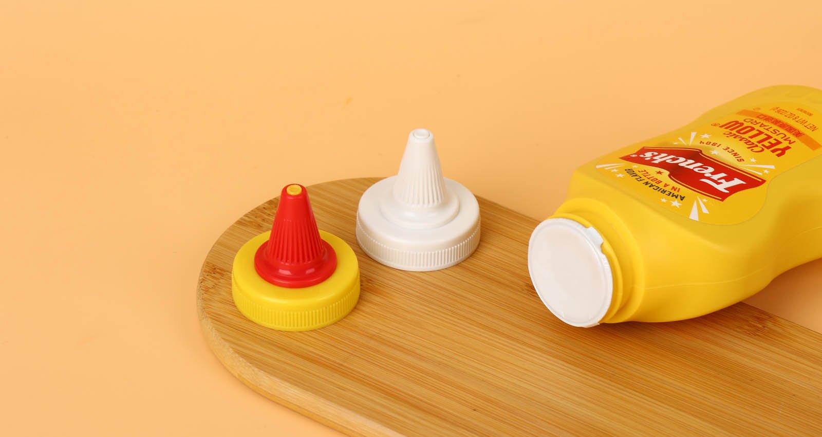 "plastic flip top caps manufacturer options"