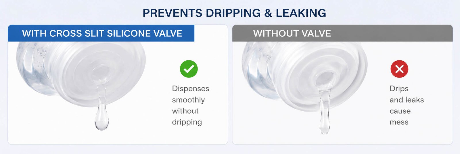 silicone dispensing valve clean nozzle after use