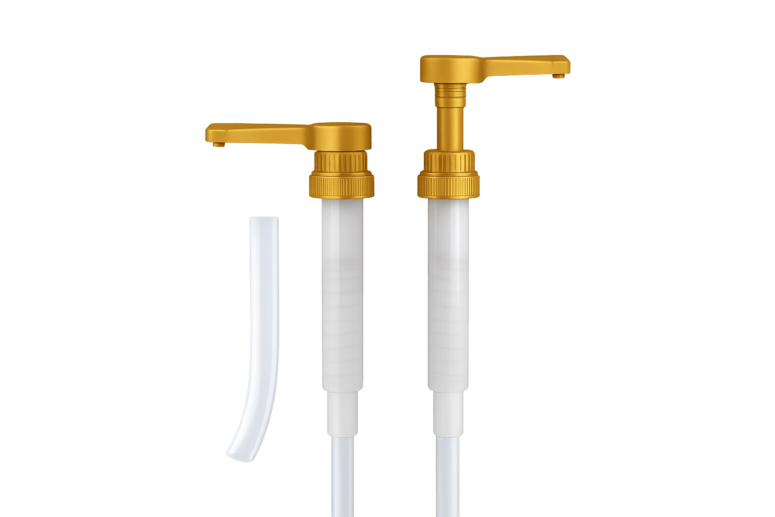 Coffee Syrup Pump with Multiple Bottle Neck Size Options