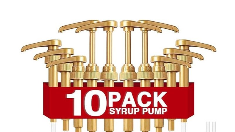 Plastic Vanilla Syrup Pump for Beverage Service