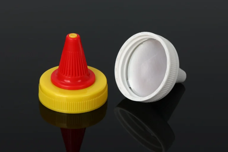 24/410 twist open cap on honey bottle neck finish