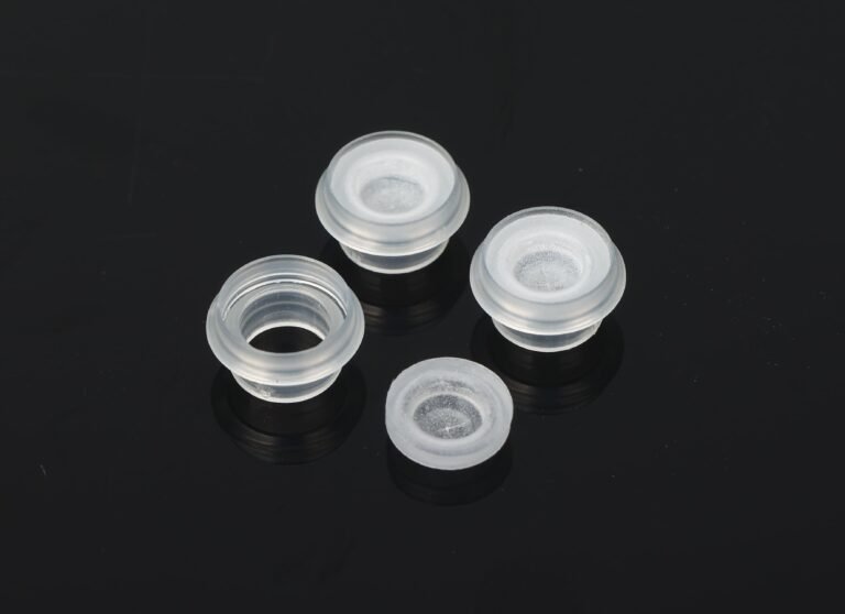 Silicone valve for HDPE bottles used in vacuum dispensing