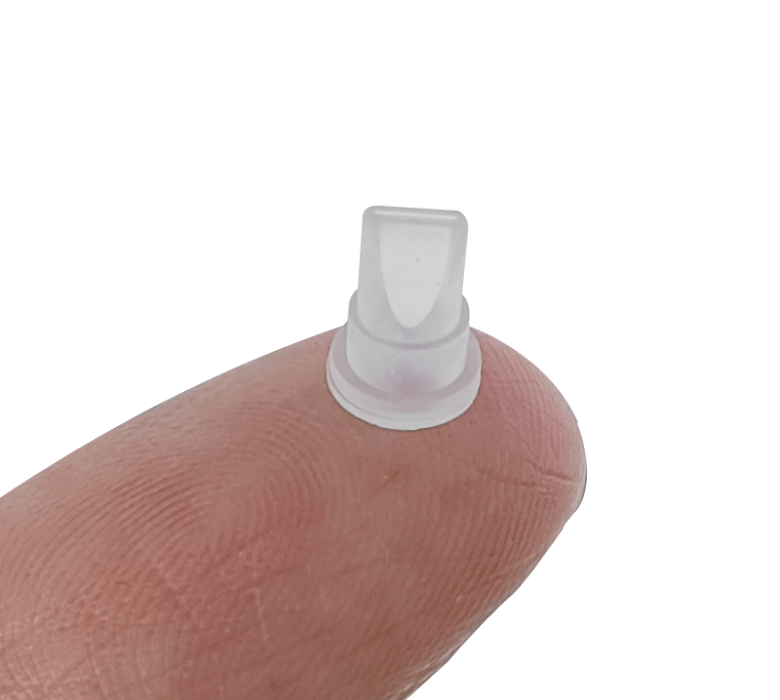 "Valve de distribution en silicone pour les applications de contrôle des liquides