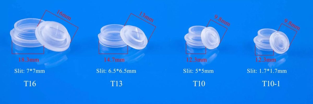"silicone one way valve for bottle cap sealing"