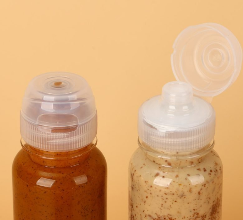 "38-400 cap for ketchup and BBQ sauce bottles"