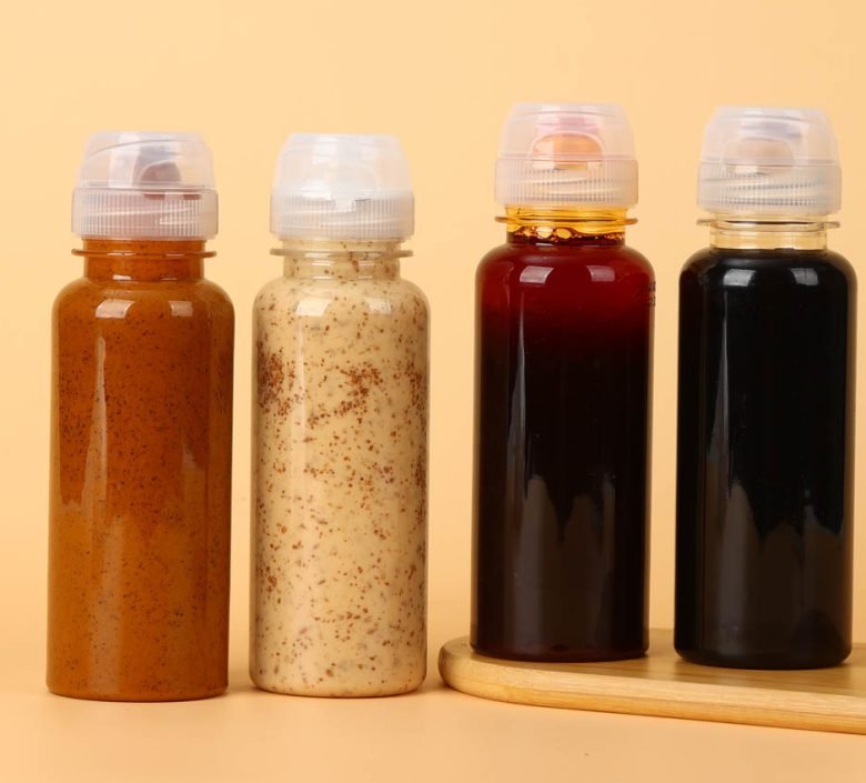 "types of bottle caps for sauces and condiments"